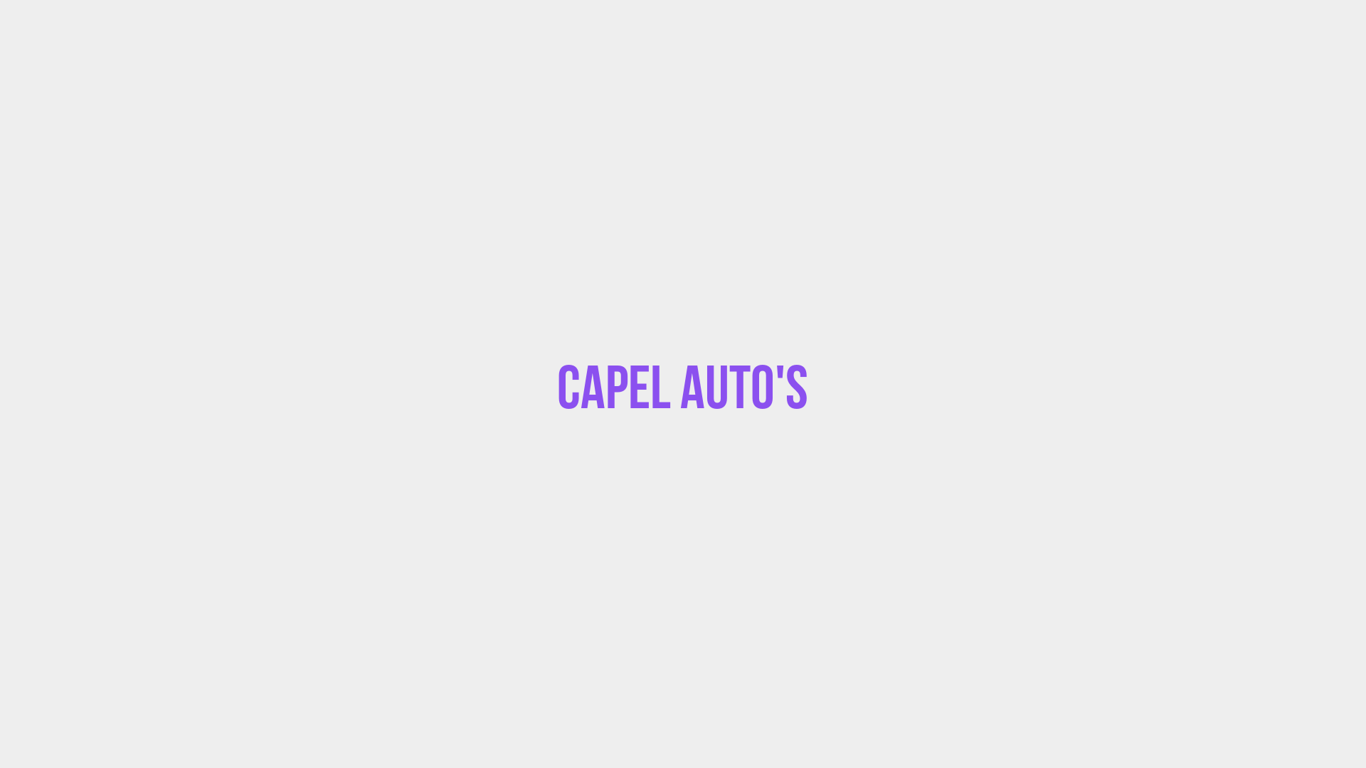 Placeholder image voor Capel auto's