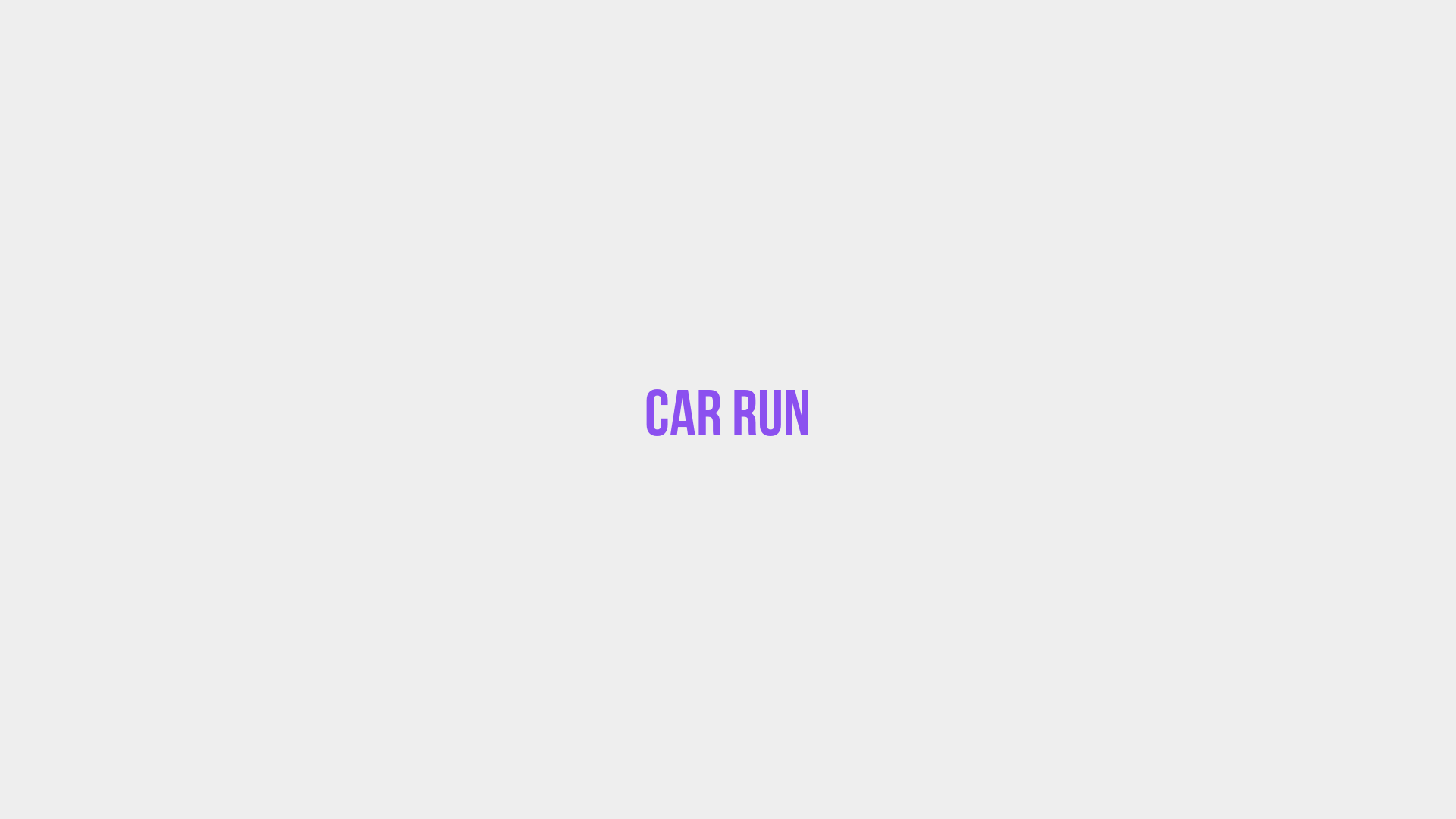 Placeholder image voor Car Run