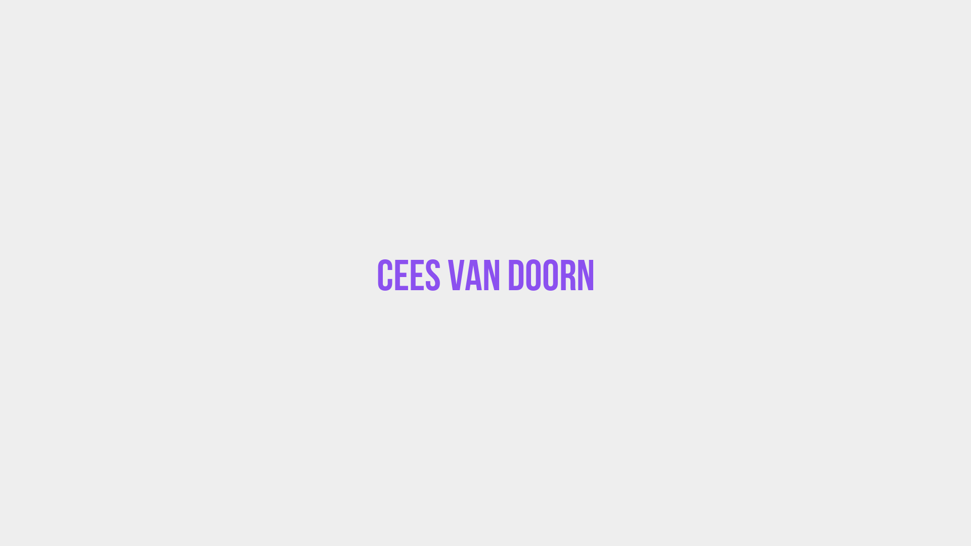 Placeholder image voor Cees van Doorn