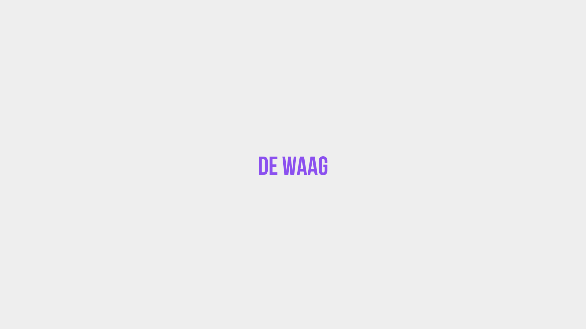 Placeholder image voor De Waag