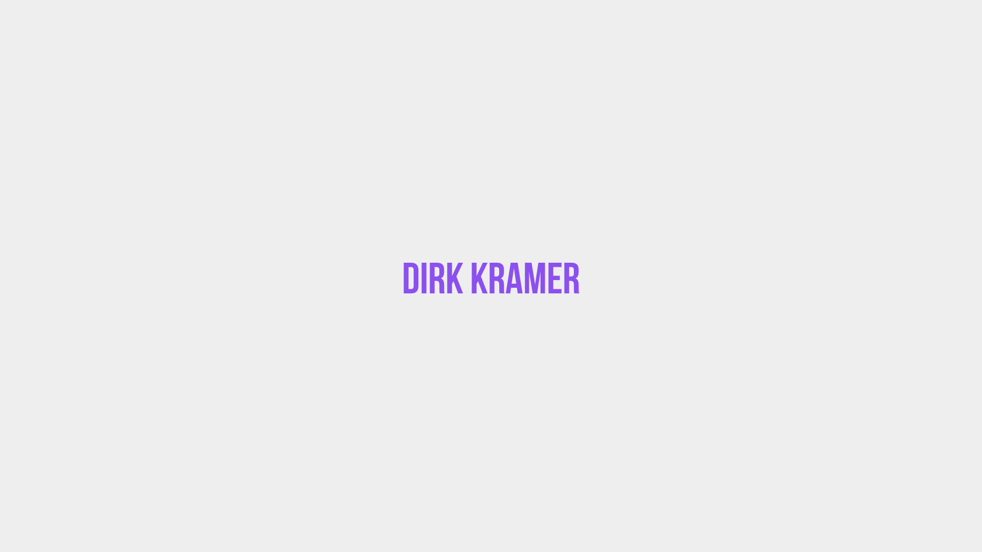 Placeholder image voor Dirk Kramer