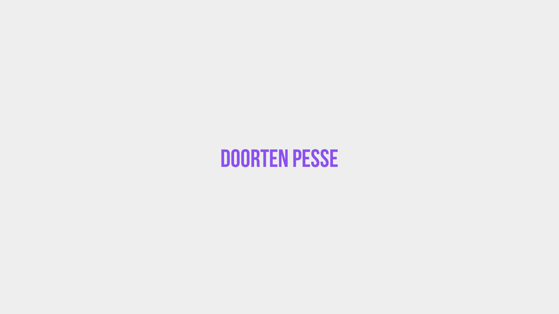 Placeholder image voor Doorten Pesse