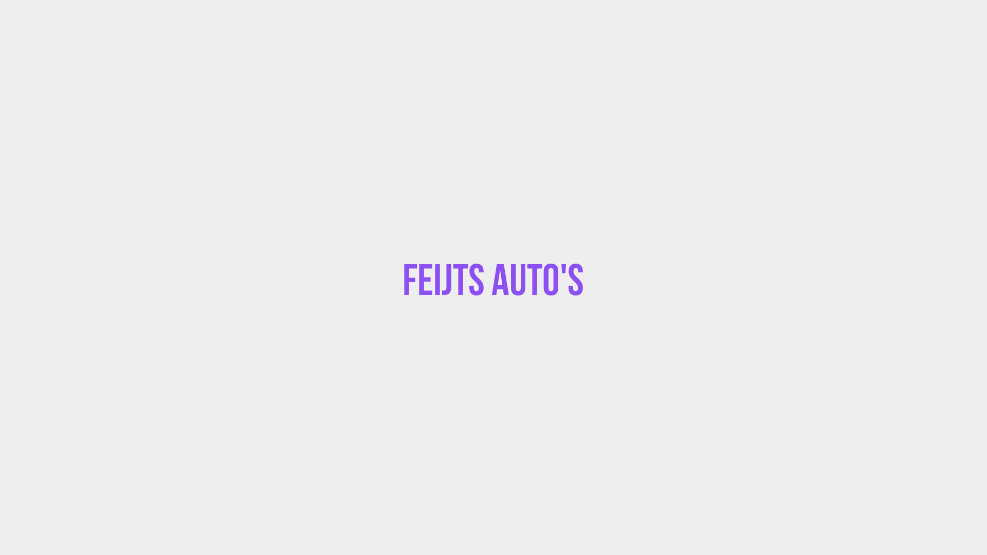 Placeholder image voor Feijts Auto's
