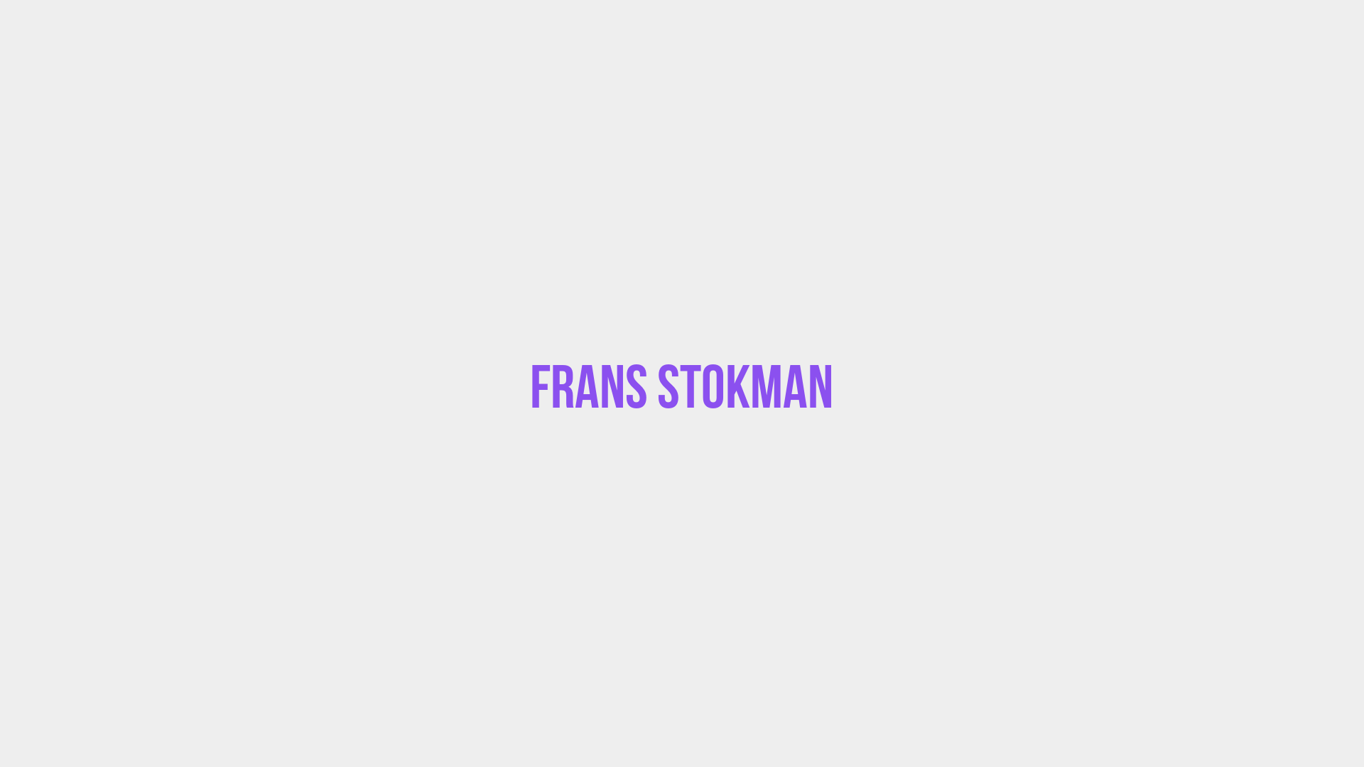 Placeholder image voor Frans Stokman