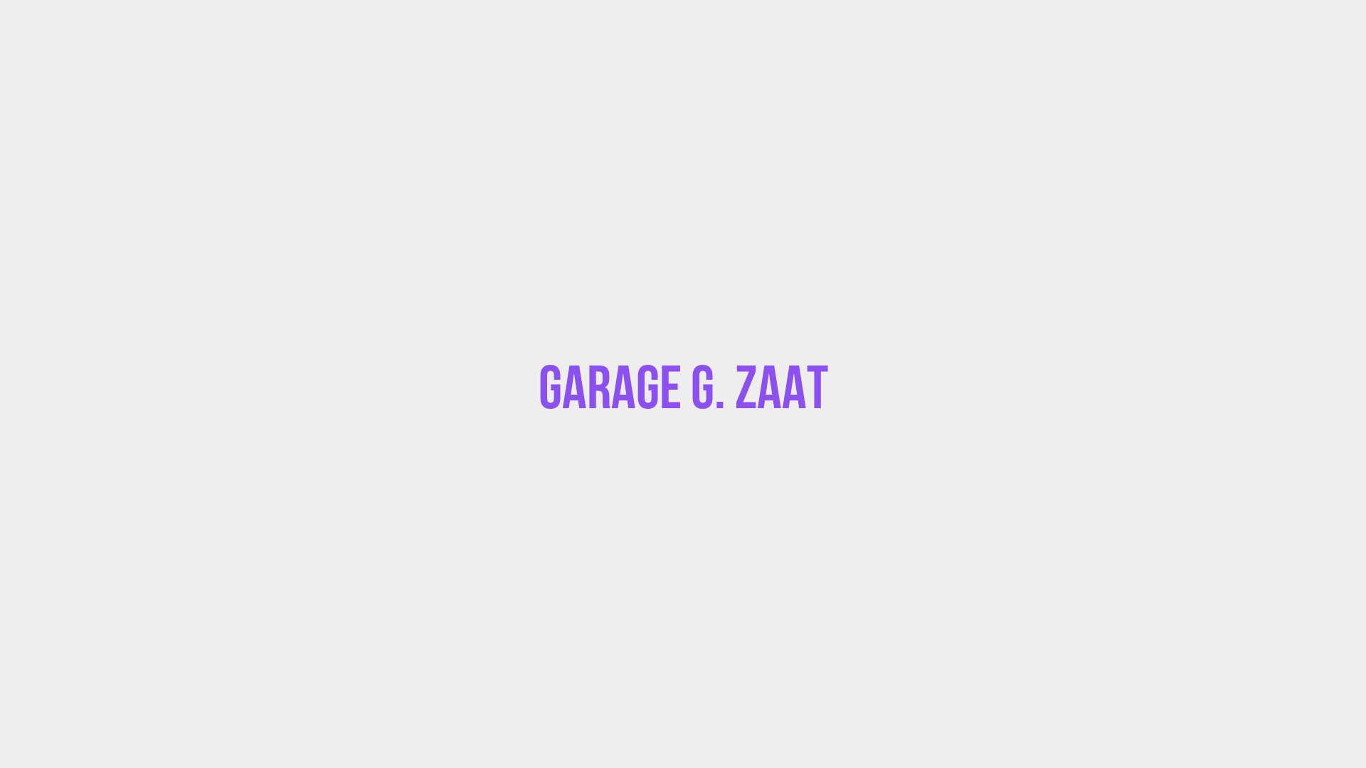 Placeholder image voor Garage G. Zaat