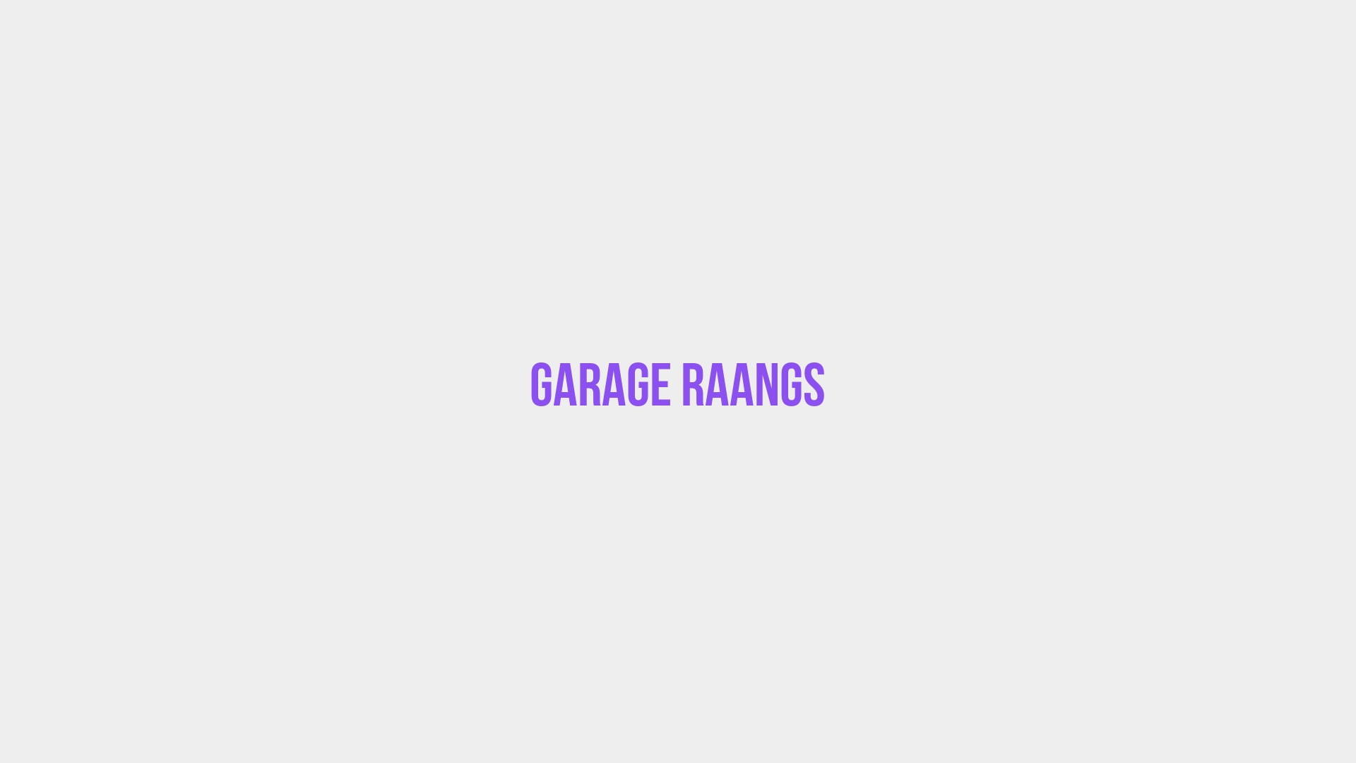 Placeholder image voor Garage Raangs
