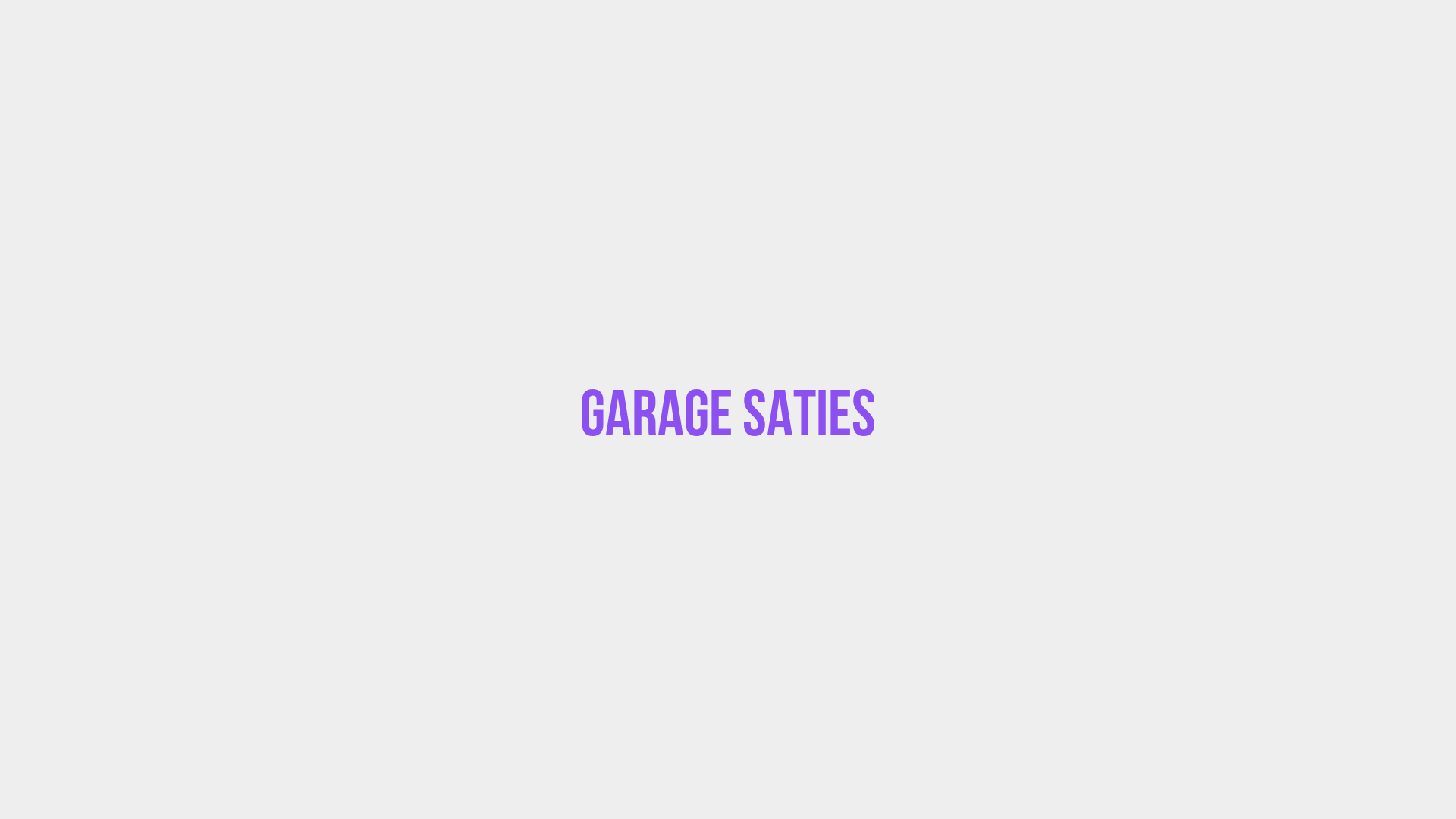 Placeholder image voor Garage Saties