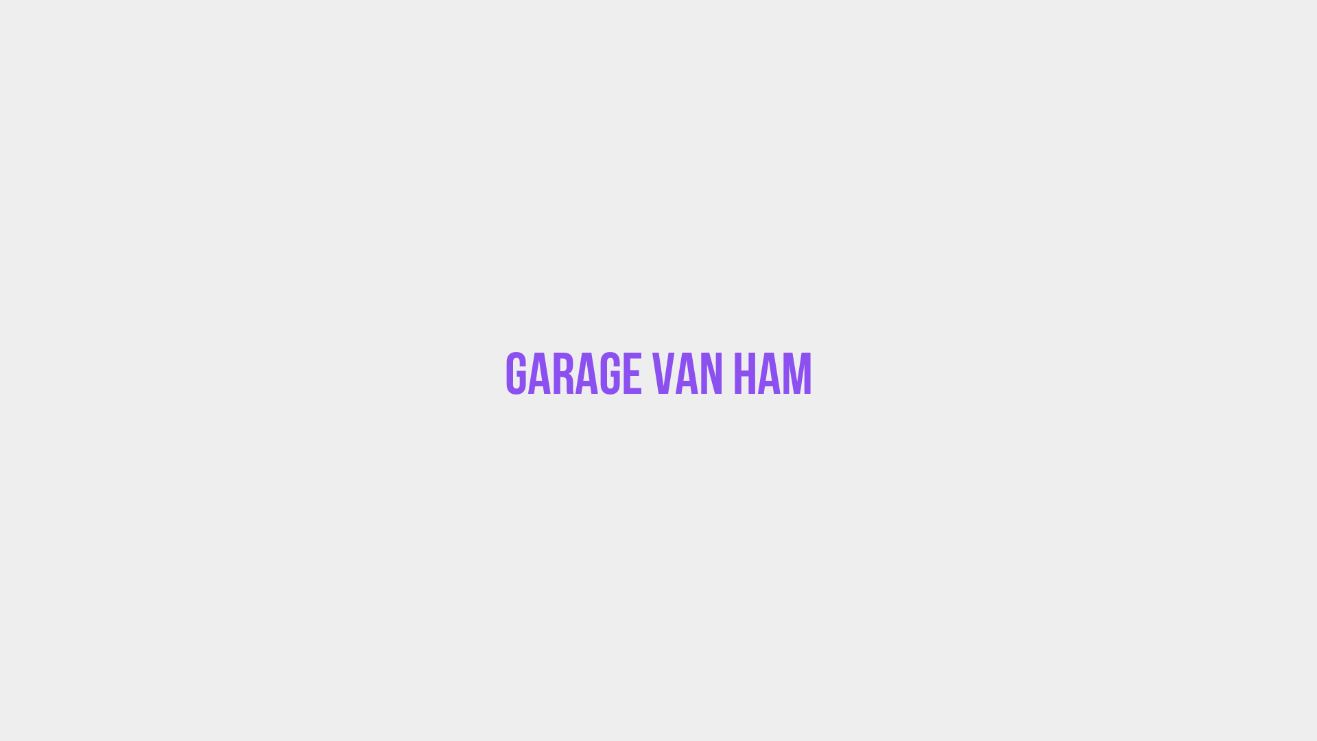 Placeholder image voor Garage Van Ham