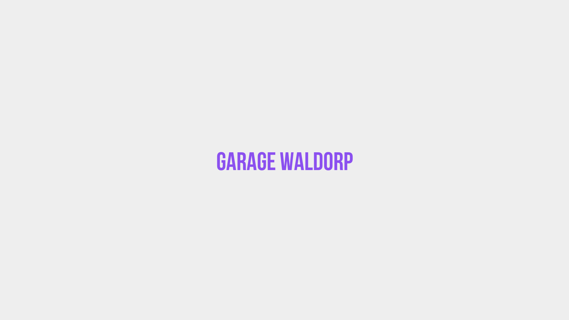 Placeholder image voor Garage Waldorp