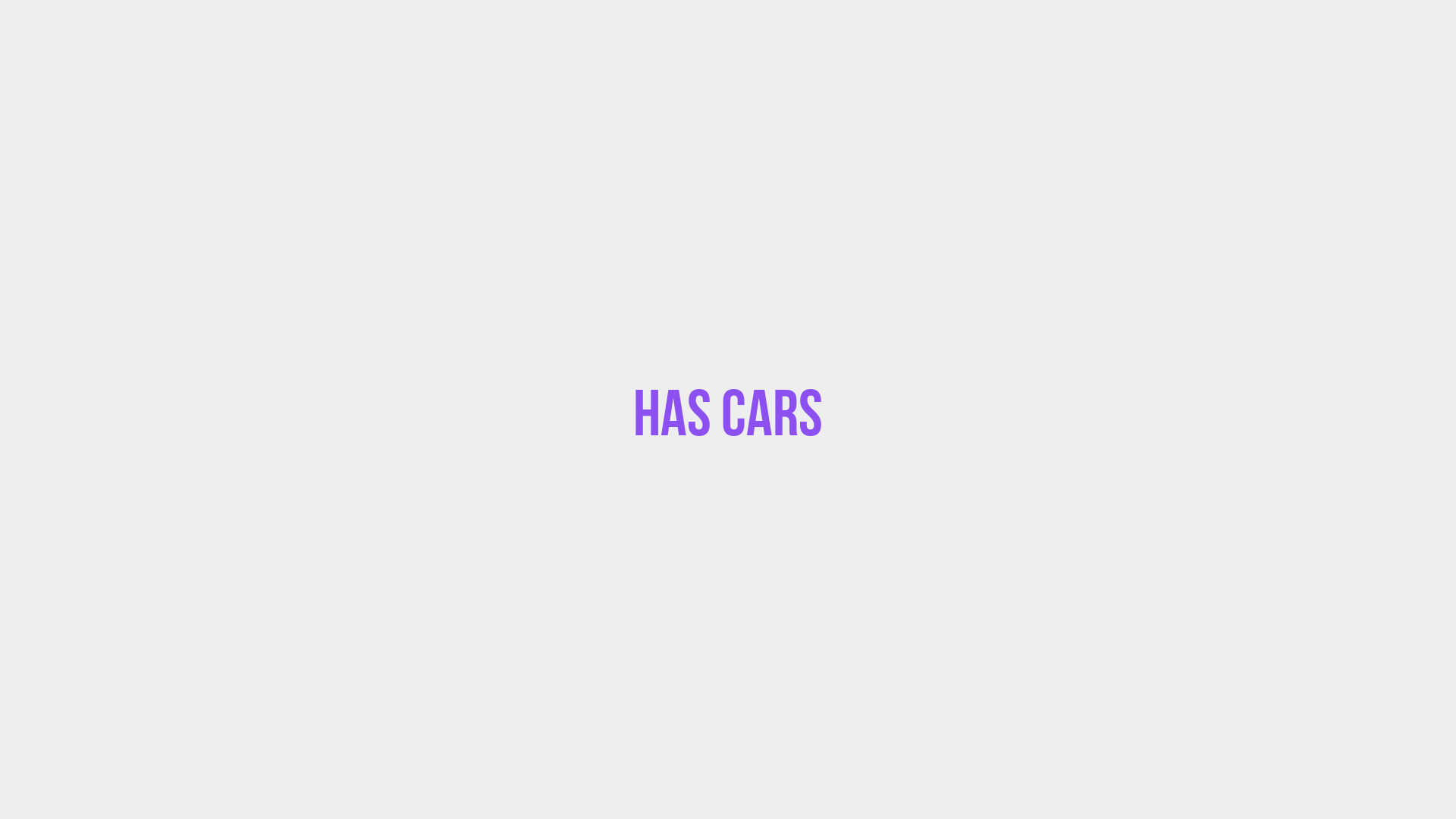Placeholder image voor Has Cars