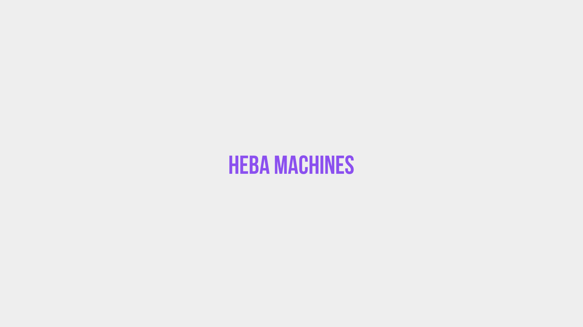 Placeholder image voor HeBa Machines