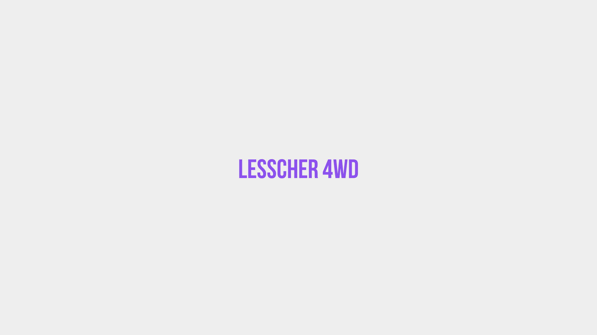 Placeholder image voor Lesscher 4WD