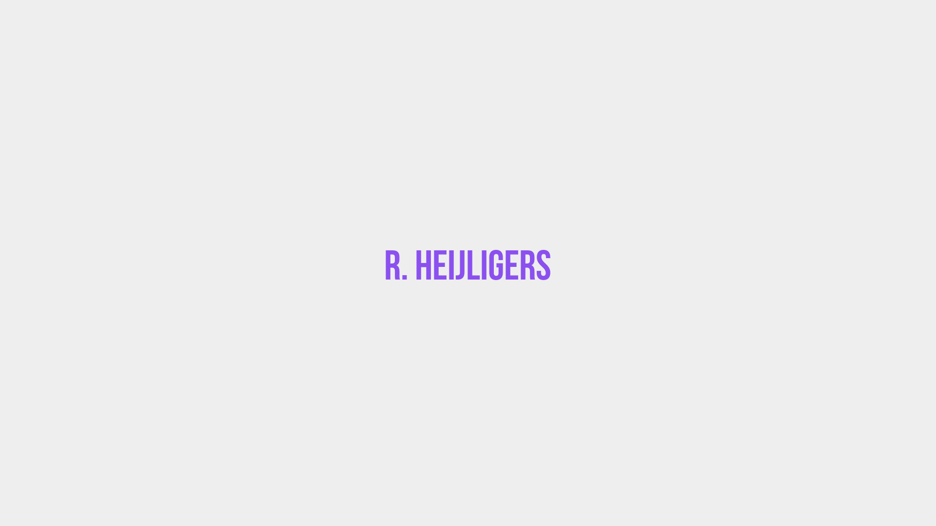 Placeholder image voor R. Heijligers