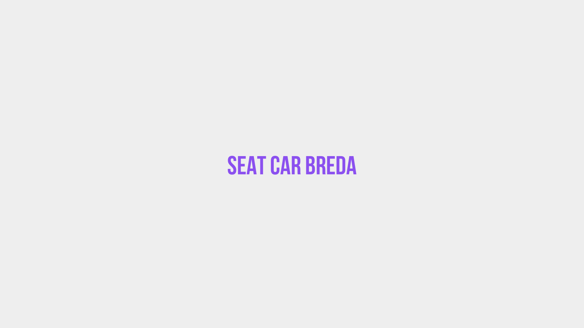 Placeholder image voor Seat Car Breda