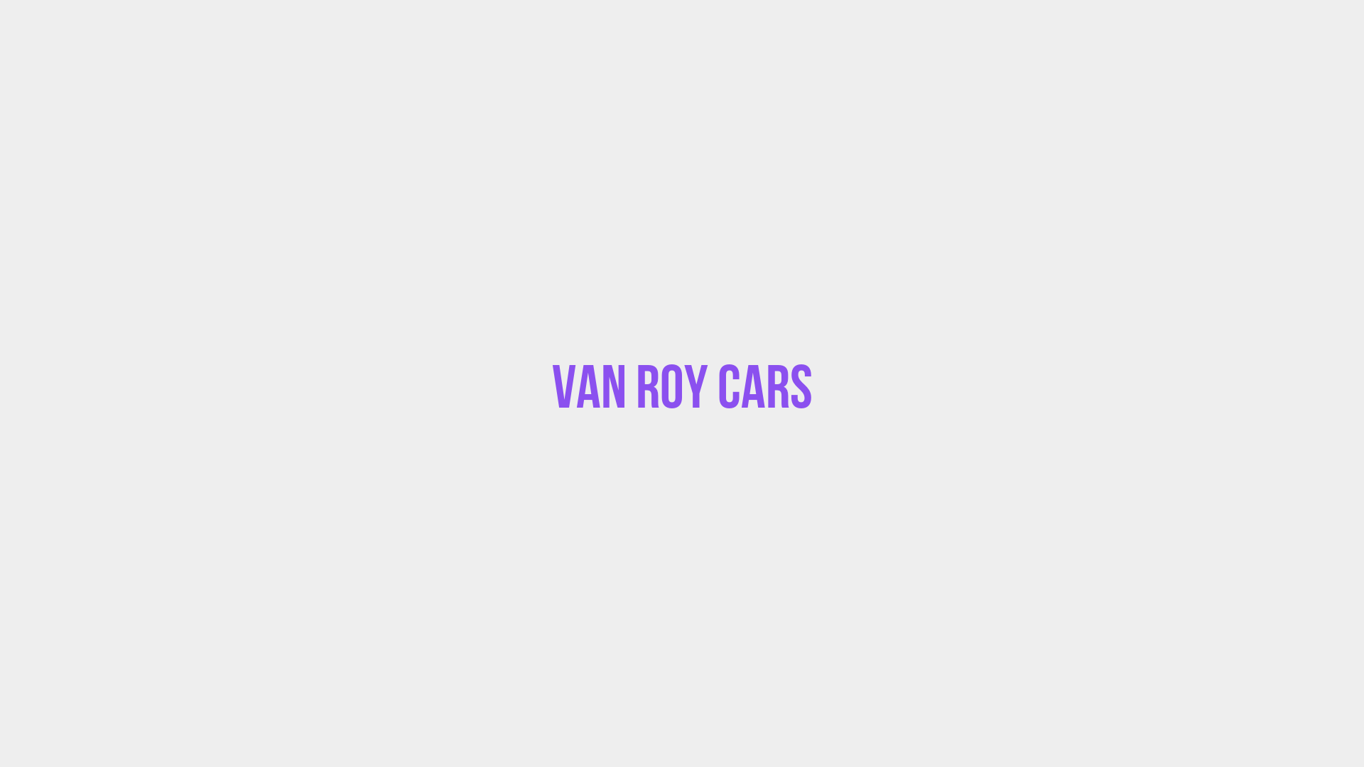 Placeholder image voor Van Roy Cars
