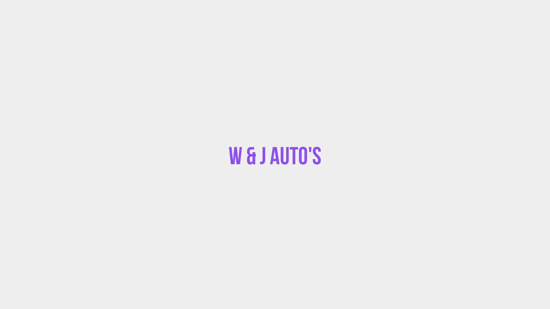 Placeholder image voor W & J Auto's