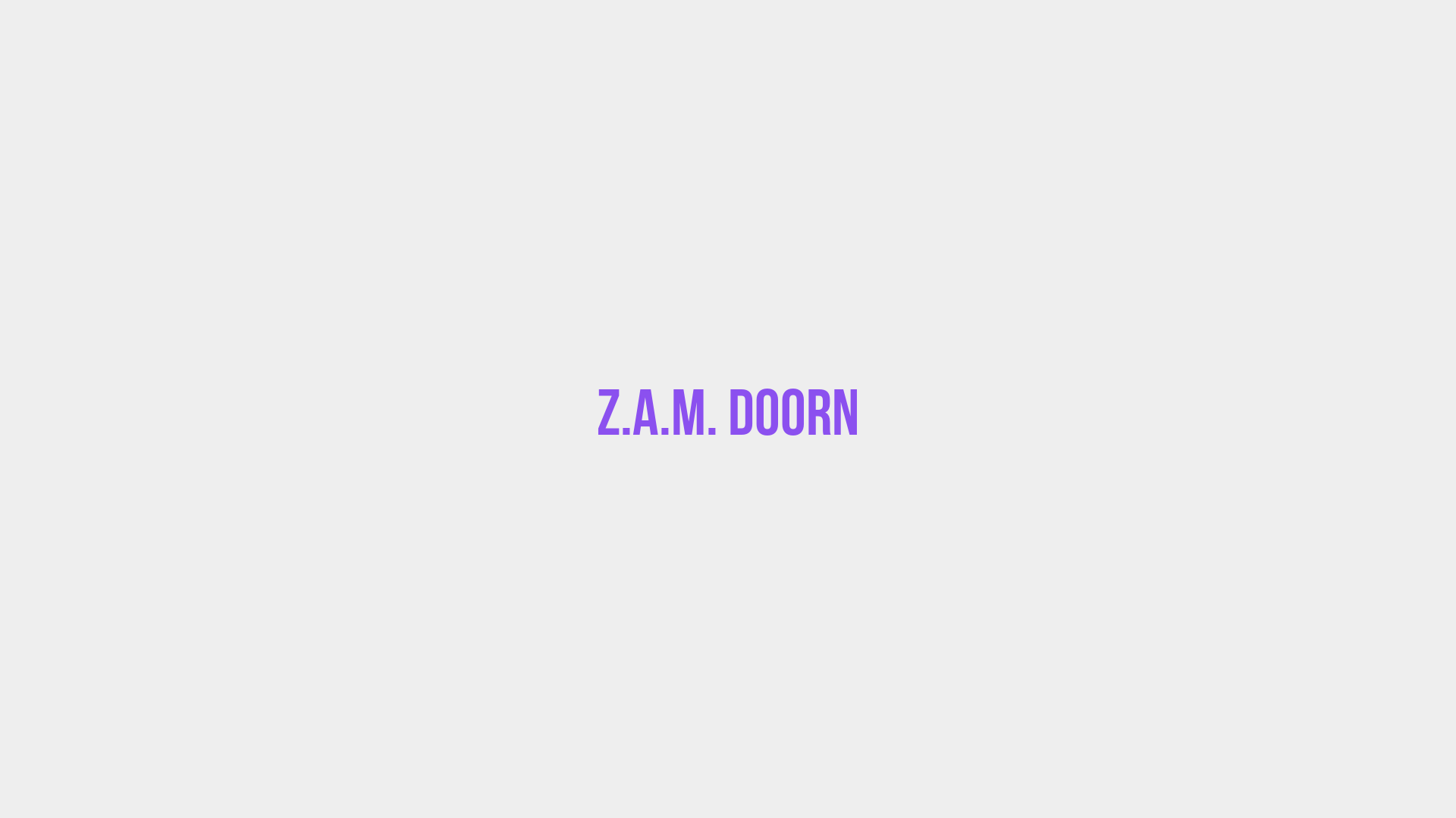 Placeholder image voor Z.A.M. Doorn