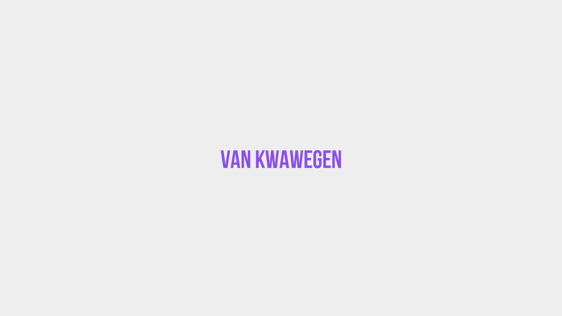 Placeholder image voor van Kwawegen