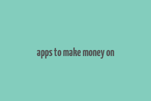 apps to make money on