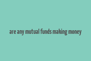 are any mutual funds making money