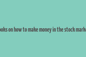 books on how to make money in the stock market