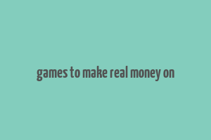 games to make real money on