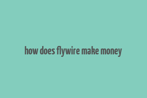 how does flywire make money