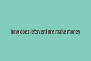 how does letsventure make money