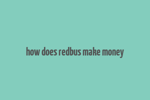 how does redbus make money