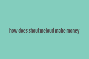 how does shoutmeloud make money