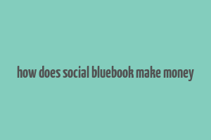 how does social bluebook make money