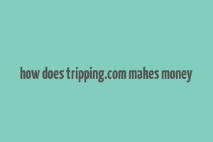 how does tripping.com makes money