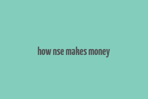 how nse makes money