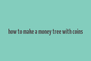 how to make a money tree with coins