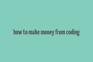 how to make money from coding