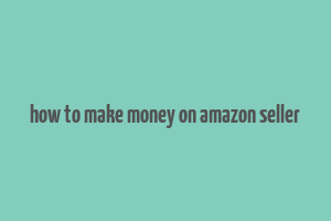 how to make money on amazon seller