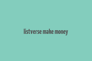 listverse make money