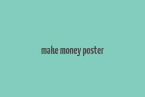 make money poster