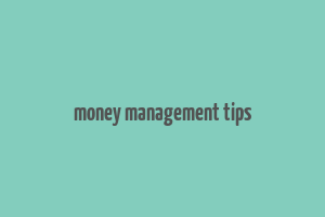 money management tips