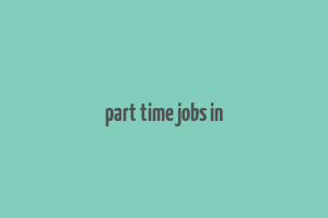 part time jobs in