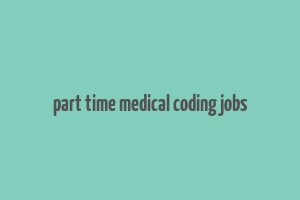 part time medical coding jobs