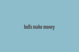 bulls make money