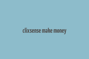 clixsense make money