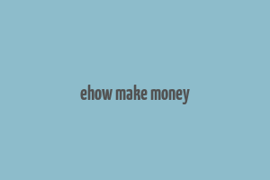 ehow make money