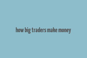 how big traders make money