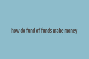 how do fund of funds make money