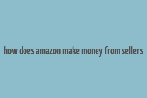 how does amazon make money from sellers