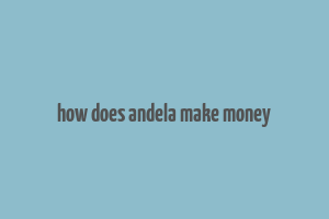 how does andela make money