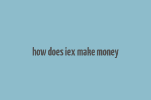 how does iex make money