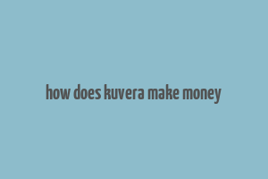 how does kuvera make money